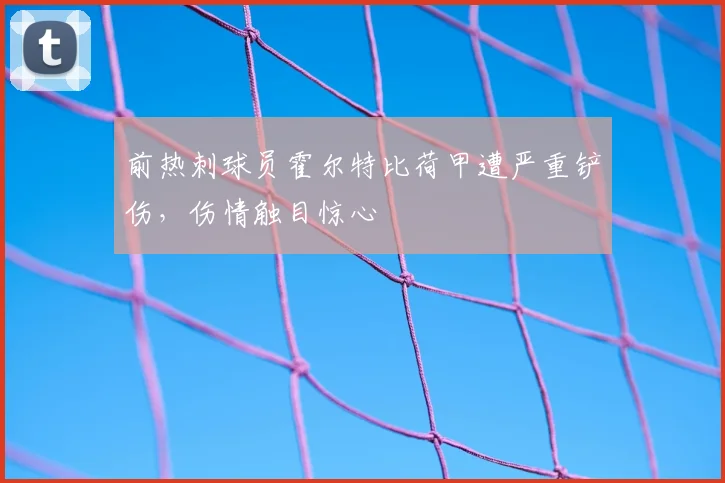 前热刺球员霍尔特比荷甲遭严重铲伤，伤情触目惊心