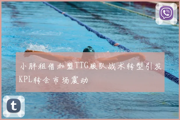 小胖租借加盟TTG狼队战术转型引发KPL转会市场震动